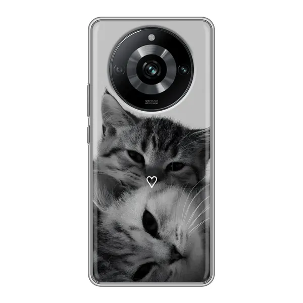 Чохол з принтом «Пара котів» для Realme 11 Pro Чохол з принтом «Пара котів» для Realme 11 Pro