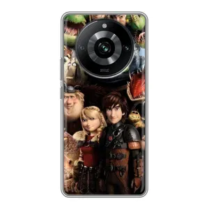Чохол як приборкати дракона на Realme 11 Pro (Персонажі дракона)