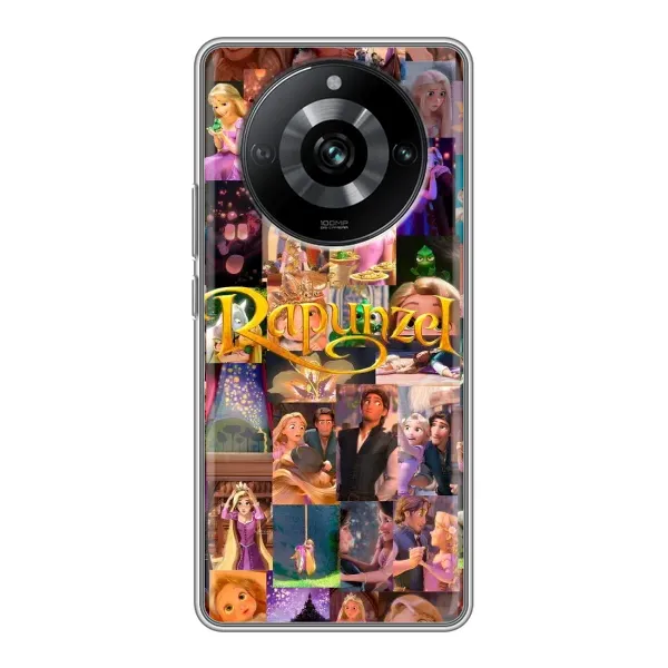 Чохол з принтом «Колаж Рапунцель» для Realme 11 Pro Чохол з принтом «Колаж Рапунцель» для Realme 11 Pro