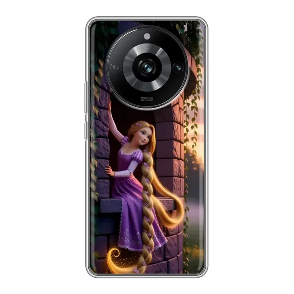Чохол з принтом «Рапунцель на вежі» для Realme 11 Pro Чохол з принтом «Рапунцель на вежі» для Realme 11 Pro
