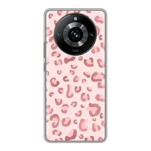 Чохол з принтом «Рожевий леопард» для Realme 11 Pro