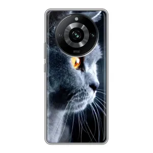 Чехол с принтом «Серый Кот» для Realme 11 Pro