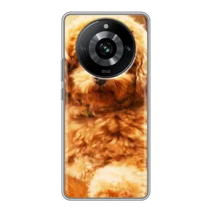 Чехол с принтом «Щенок Бишон» для Realme 11 Pro
