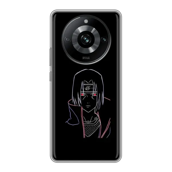 Чехол с принтом «силуэт Итачи» для Realme 11 Pro