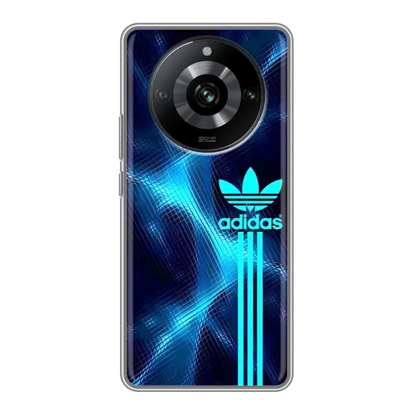 Чохол з принтом «Синій Адідас» для Realme 11 Pro