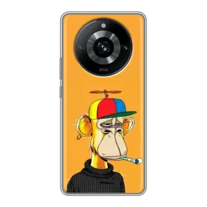 Чохли з Мавпами NFT для Realme 11 Pro (AlphaPrint) (Нудна мавпа NFT)