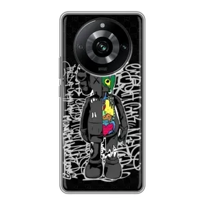 Чохол з принтом «Стиль Bearbrick» для Realme 11 Pro