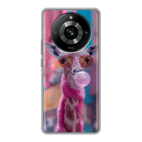 Чохол з принтом «Стильна жирафа» для Realme 11 Pro Чохол з принтом «Стильна жирафа» для Realme 11 Pro