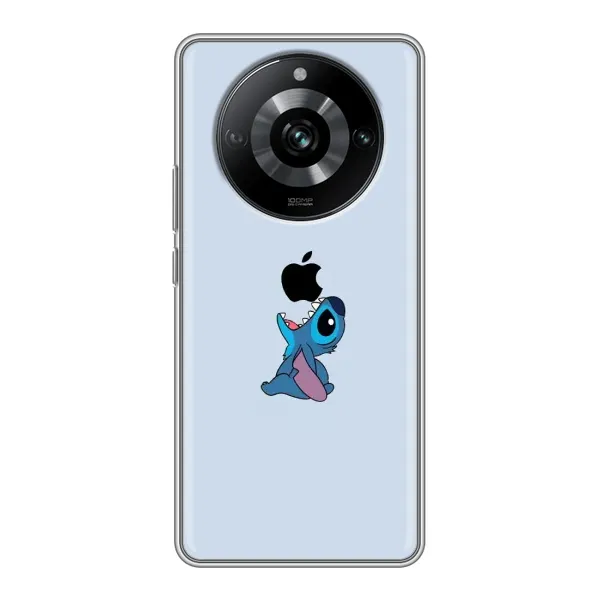 Чохол з принтом «Stitch apple» для Realme 11 Pro