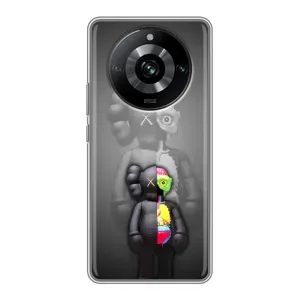 Чохол з принтом «Тіло Bearbrick» для Realme 11 Pro