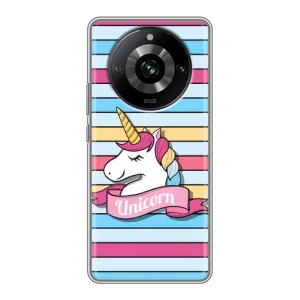 Чохол для РіїлМі 11 Про - (Єдинорожки - Новинки) (AlphaPrint) (Unicorn)