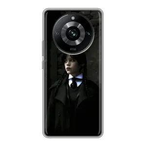 Чохол з дизайном Венздей 2 на Realme 11 Pro (Темний стиль Венздей)