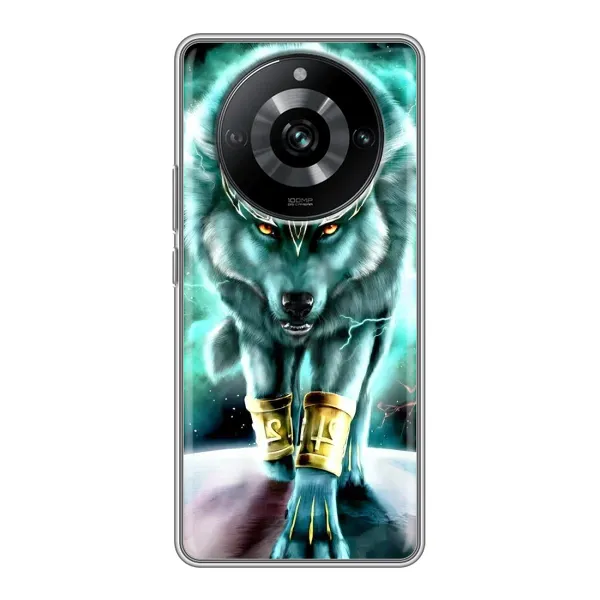 Чехол с принтом «Яркий волк» для Realme 11 Pro Чехол с принтом «Яркий волк» для Realme 11 Pro