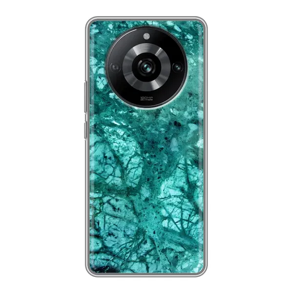 Чехол с принтом «Зеленый мрамор» для Realme 11 Pro Чехол с принтом «Зеленый мрамор» для Realme 11 Pro