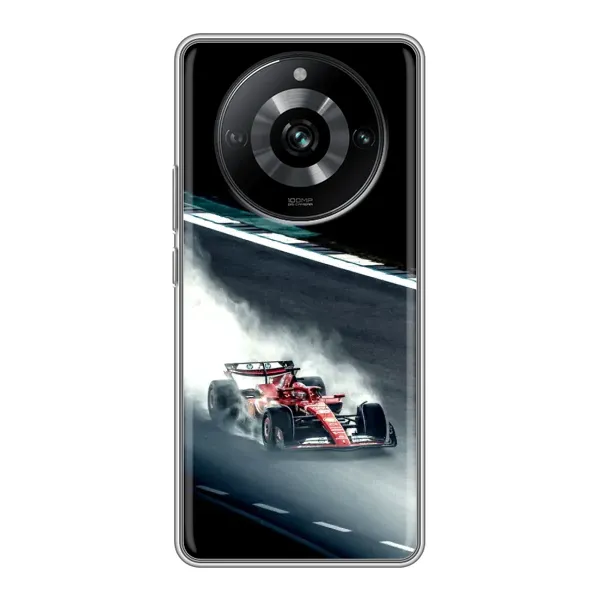Чохол з принтом «Болід гоночний» для Realme 11