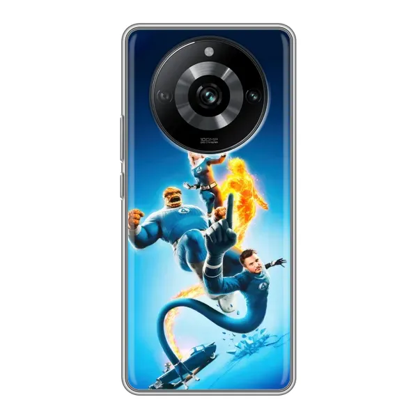 Чохол з принтом «Герої Фантастична Четвірка» для Realme 11 Чохол з принтом «Герої Фантастична Четвірка» для Realme 11