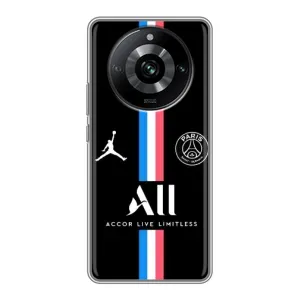 Чохли PSG для Realme 11 (AlphaPrint) (футболка ПСЖ)