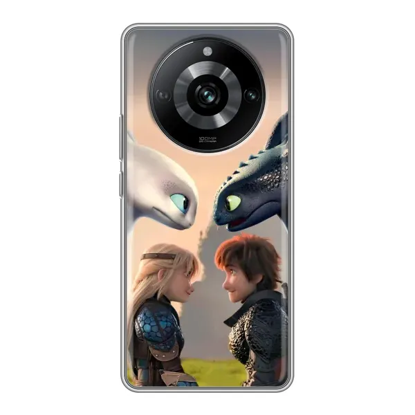 Чехол с принтом «Иккинг и Астрид» для Realme 11 Чехол с принтом «Иккинг и Астрид» для Realme 11