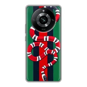 Чехлы ГУЧЧИ для Реалми 11 (AlphaPrint) (Gucci змия)