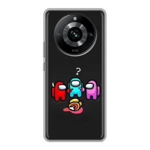 Чехол Амонг Ас для Realme 11 (AlphaPrint) (Импостер)