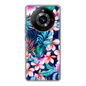 Чехол с принтом «Красочные цветы» для Realme 11