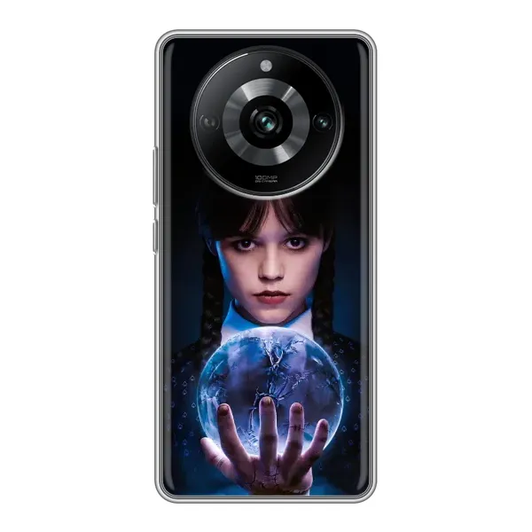 Чохол з принтом «Магічна сфера Венздей» для Realme 11