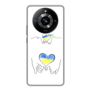 Чохол для Патріота України Realme 11 - (AlphaPrint) (Мир Україні)