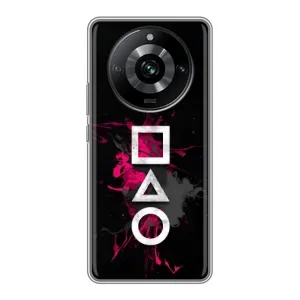 Чохол Гра в кальмара для Realme 11 (Символи Гра кальмара)