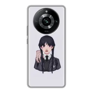 Чохли Венсдей на Realme 11 Уенсдей (AlphaPrint) (Венздей і Річ)
