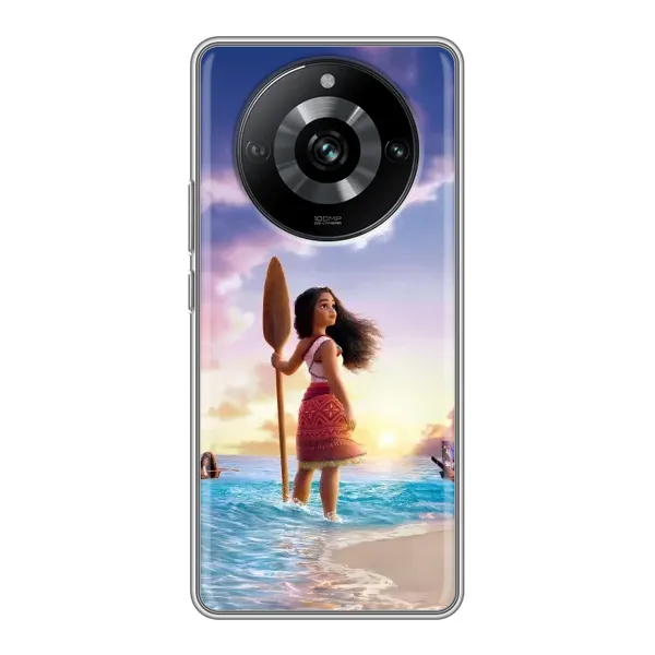 Чохол з принтом «Моана з веслом» для Realme 11