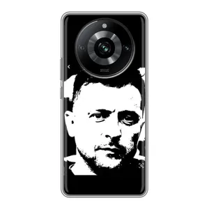 Чехол для Realme 11 (AlphaPrint - с принтом Зеленского)