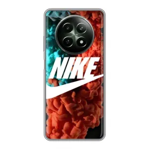 Чохол для RealMe 12 5G - з принтом Найк (AlphaPrint) (Димчастий найк)