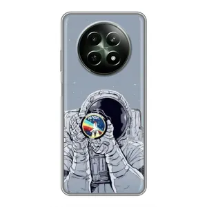 Чохол NASA для RealMe 12 5G (AlphaPrint) (Космонавт фото)