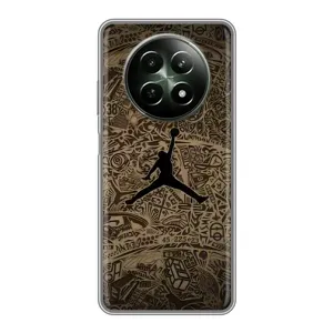 Чохли для RealMe 12 5G - з картинкою JORDAN (AlphaPrint) (Logo Jordan)