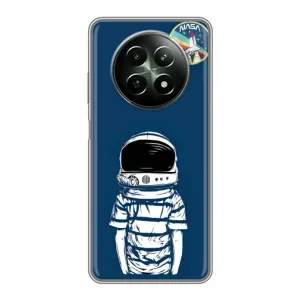 Чохол NASA для RealMe 12 5G (AlphaPrint) (Хлопчик в шоломі)