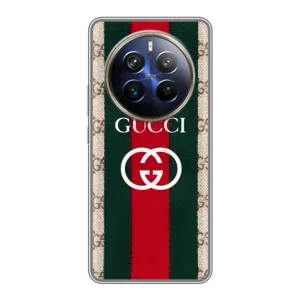 Чехлы ГУЧЧИ для РеалМи 12 Плюс (AlphaPrint) (Gucci дизайн)