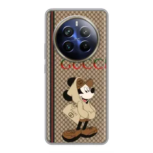 Чехлы ГУЧЧИ для РеалМи 12 Плюс (AlphaPrint) (Mickey GUCCI)