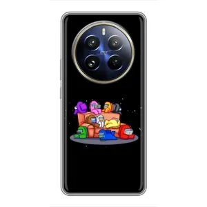 Чехол Амонг Ас для Realme 12 Pro Plus (AlphaPrint) (Амонг-ас)
