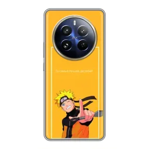Чохол з принтом «Аніме Наруто» для Realme 12 Pro Plus