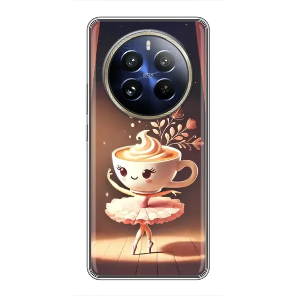 Чохол з принтом «Балерина капучина» для Realme 12 Pro Plus