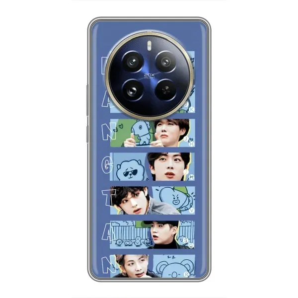 Чохол з принтом «Bangtan» для Realme 12 Pro Plus Чохол з принтом «Bangtan» для Realme 12 Pro Plus