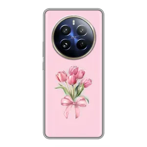 Чехол с принтом «Букет цветов» для Realme 12 Pro Plus