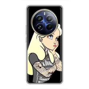Чохол з принтом «Дівчина в тату» для Realme 12 Pro Plus