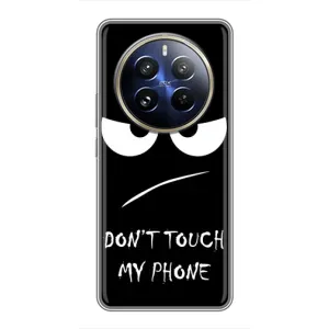 Чехол с принтом «Dont Touch» для Realme 12 Pro Plus