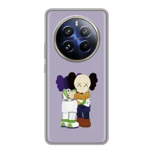 Чехлы для Realme 12 Pro Plus - Bearbrick Louis Vuitton (PREMIUMPrint)