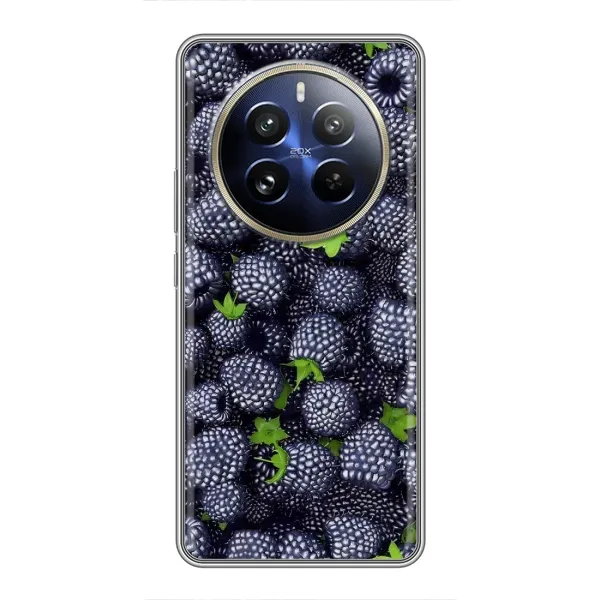 Чохол з принтом «Ожина» для Realme 12 Pro Plus