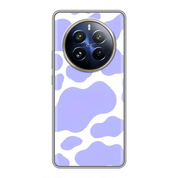 Чехол с принтом «Фиолетова Буренка» для Realme 12 Pro Plus Чехол с принтом «Фиолетова Буренка» для Realme 12 Pro Plus