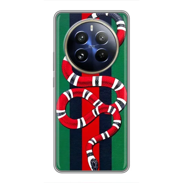 Чехол с принтом «Gucci змия» для Realme 12 Pro Plus