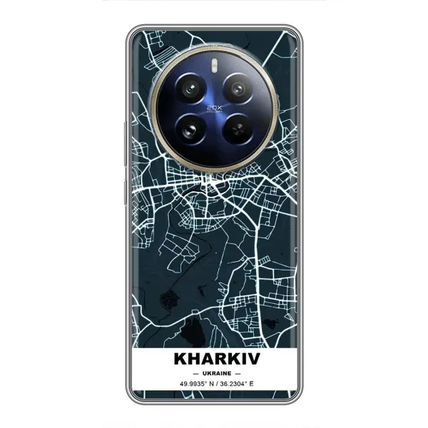 Чохол з принтом «Харків» для Realme 12 Pro Plus