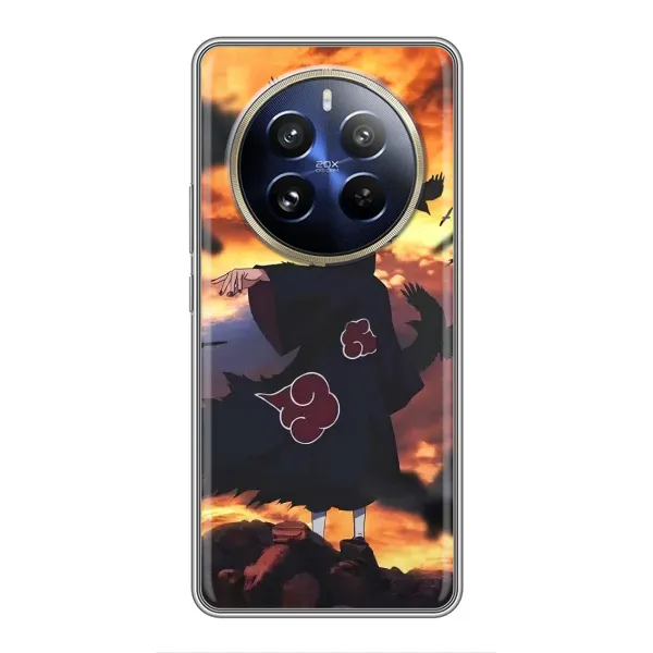 Чохол з принтом «Ітачі з воронами» для Realme 12 Pro Plus Чохол з принтом «Ітачі з воронами» для Realme 12 Pro Plus